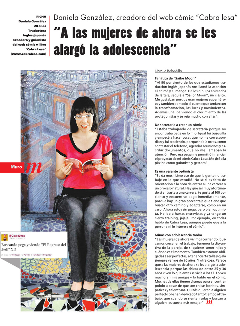 Cabralesa en Revista M