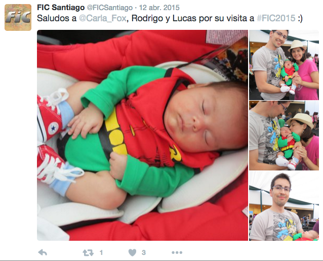 Twitter @FICSantiago por Cabralesa